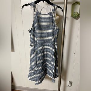 Altar’d State Blue and White Dress